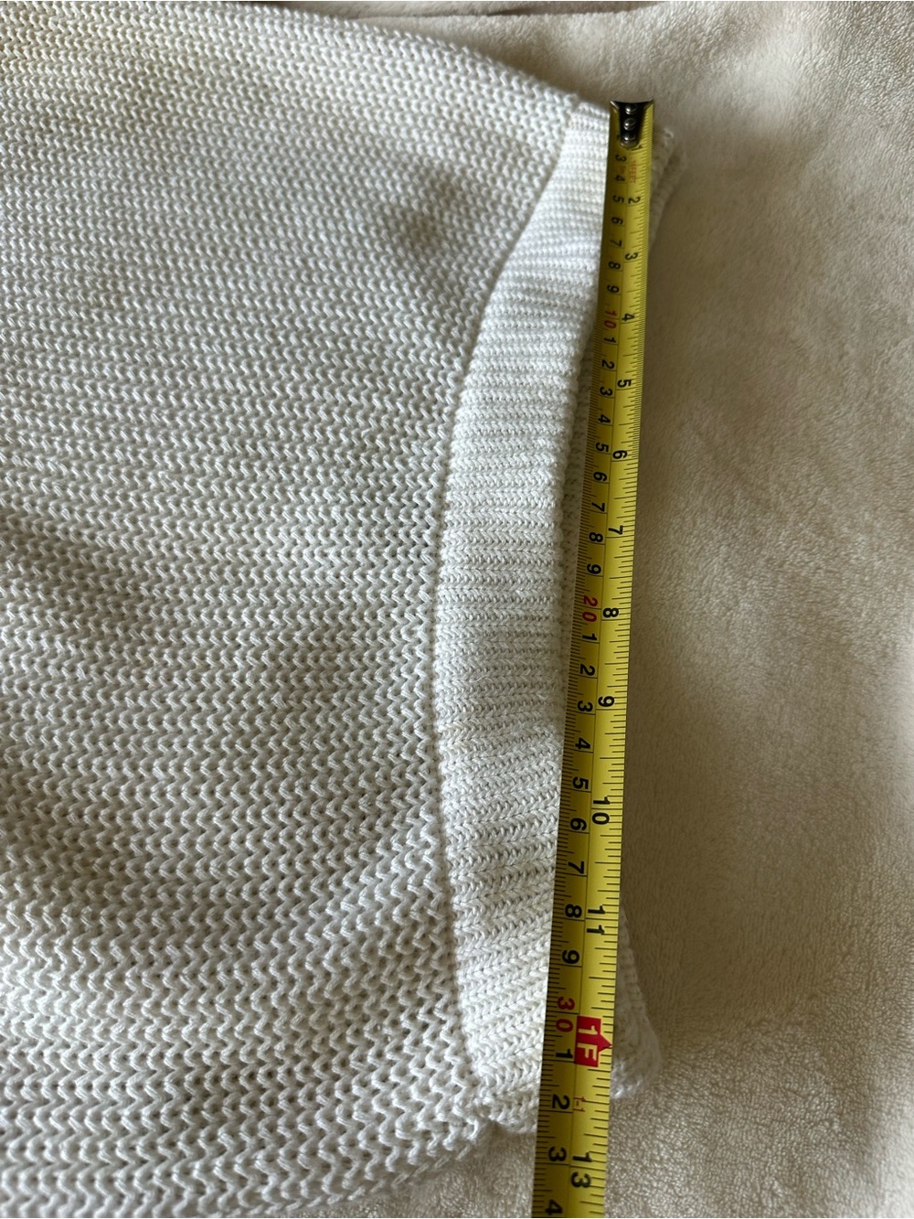 VTG White Cotton Crochet Knit Maxi Skirt Summer Vacation Beach Resort Size S - Picture 5 of 6